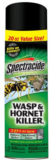 Wasp and hornet spray