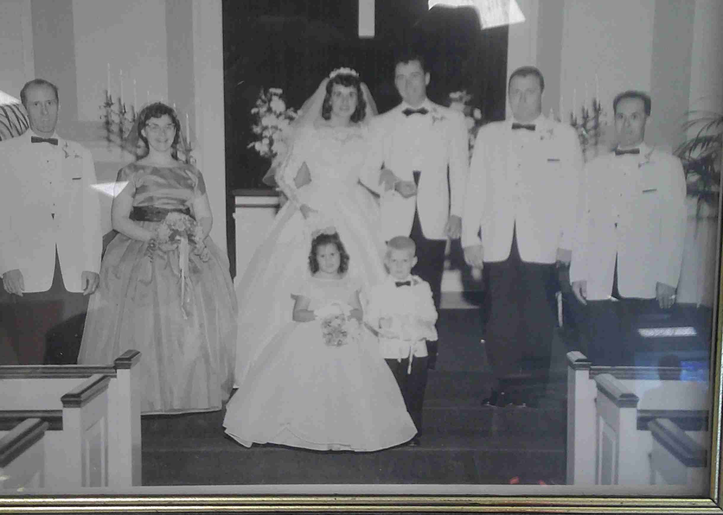 Lois Conley wedding party