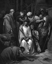 t.dore43 john19 jesus is crowned with thorns