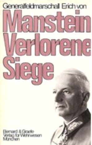 Book: Manstein: Verlorene Siege