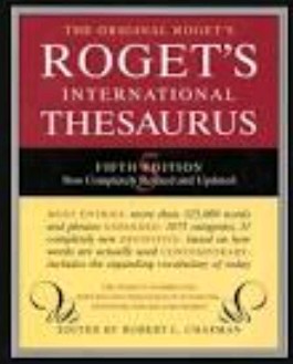 Book: Roget's Thesaurus