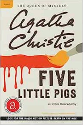 Book: Five little pigs by Agatha Christie