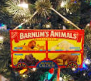 Animal Crackers ornament