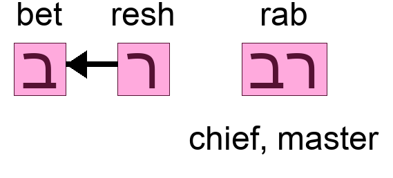 רב - chief, master