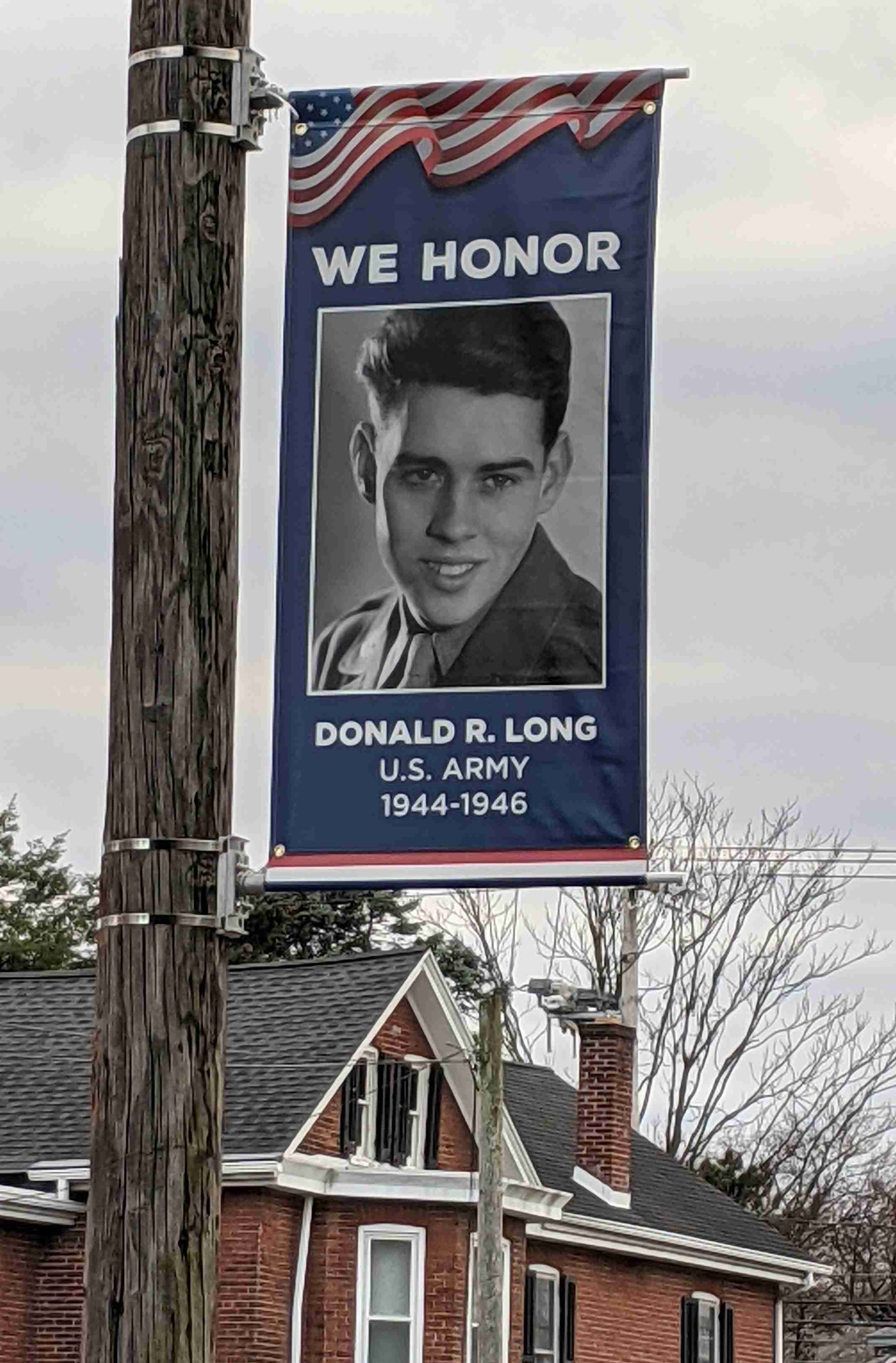 Banner for Donald R. Long