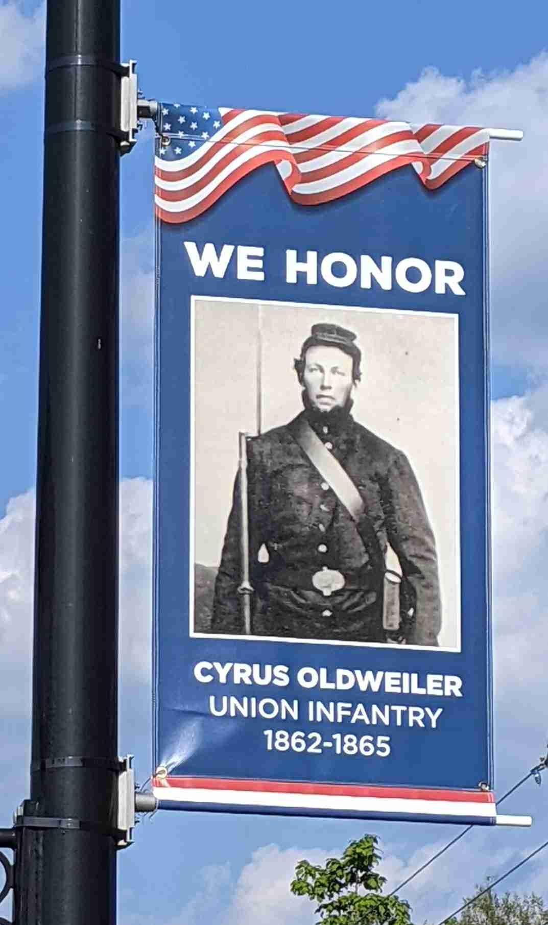 Banner: Cyrus Oldweiler