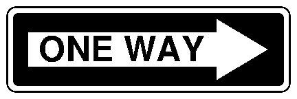 One way