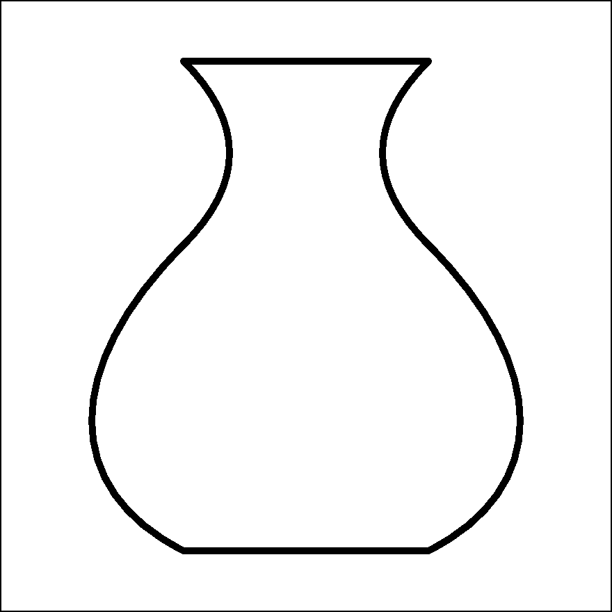 Vase: outline