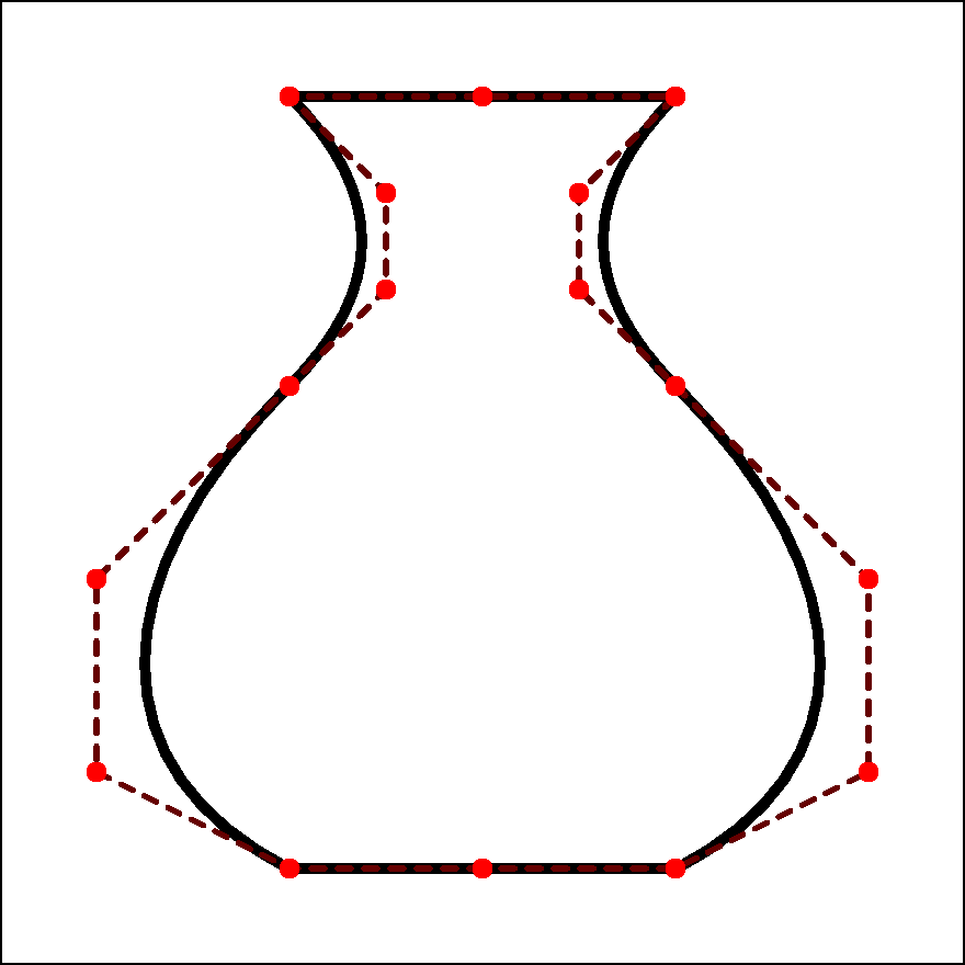 Vase: lines