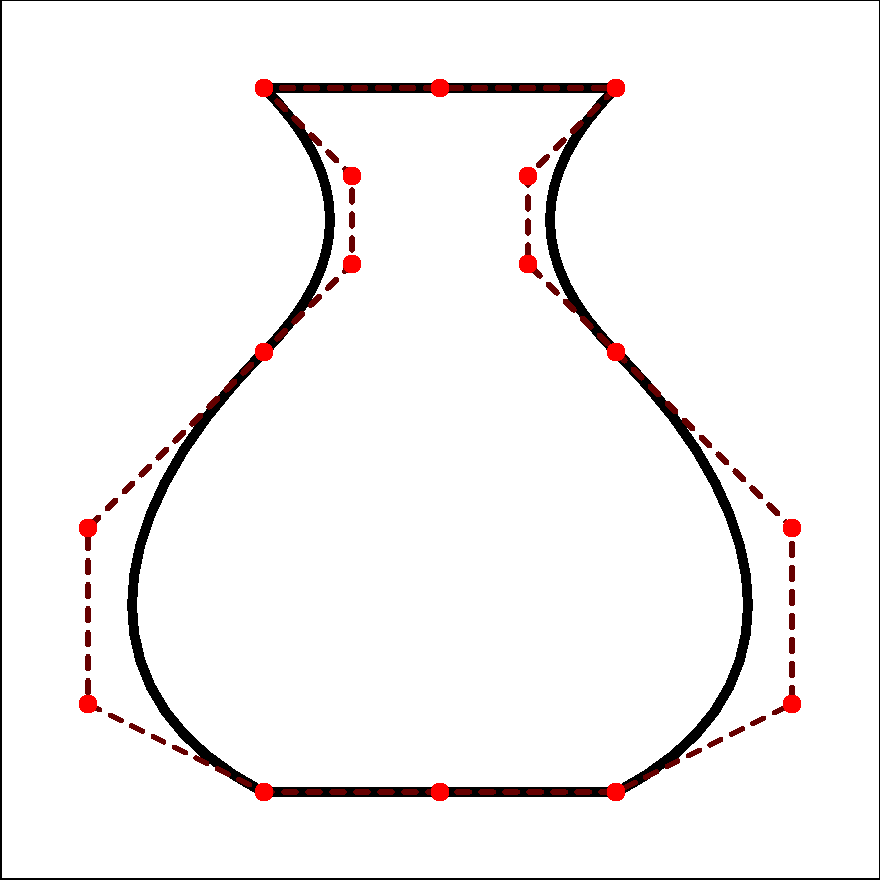 Vase: lines