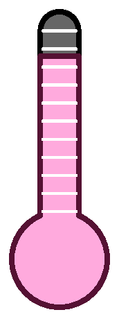 Thermometer hot and heat