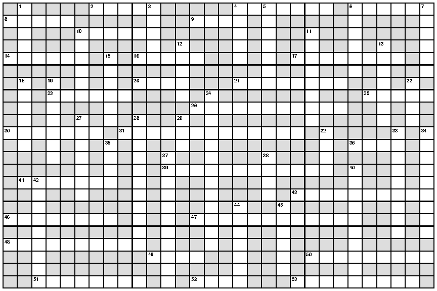 Crossword 1