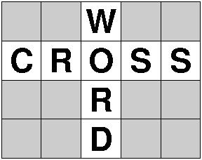 Cross word