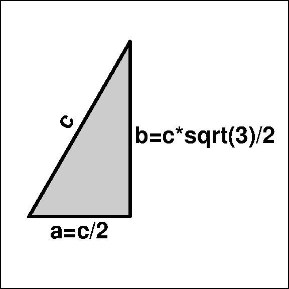 Single triangle