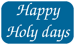 Happy Holy days