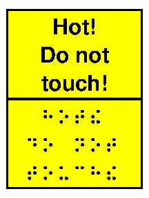 Hot! Do not touch!