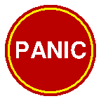 Paniic sign