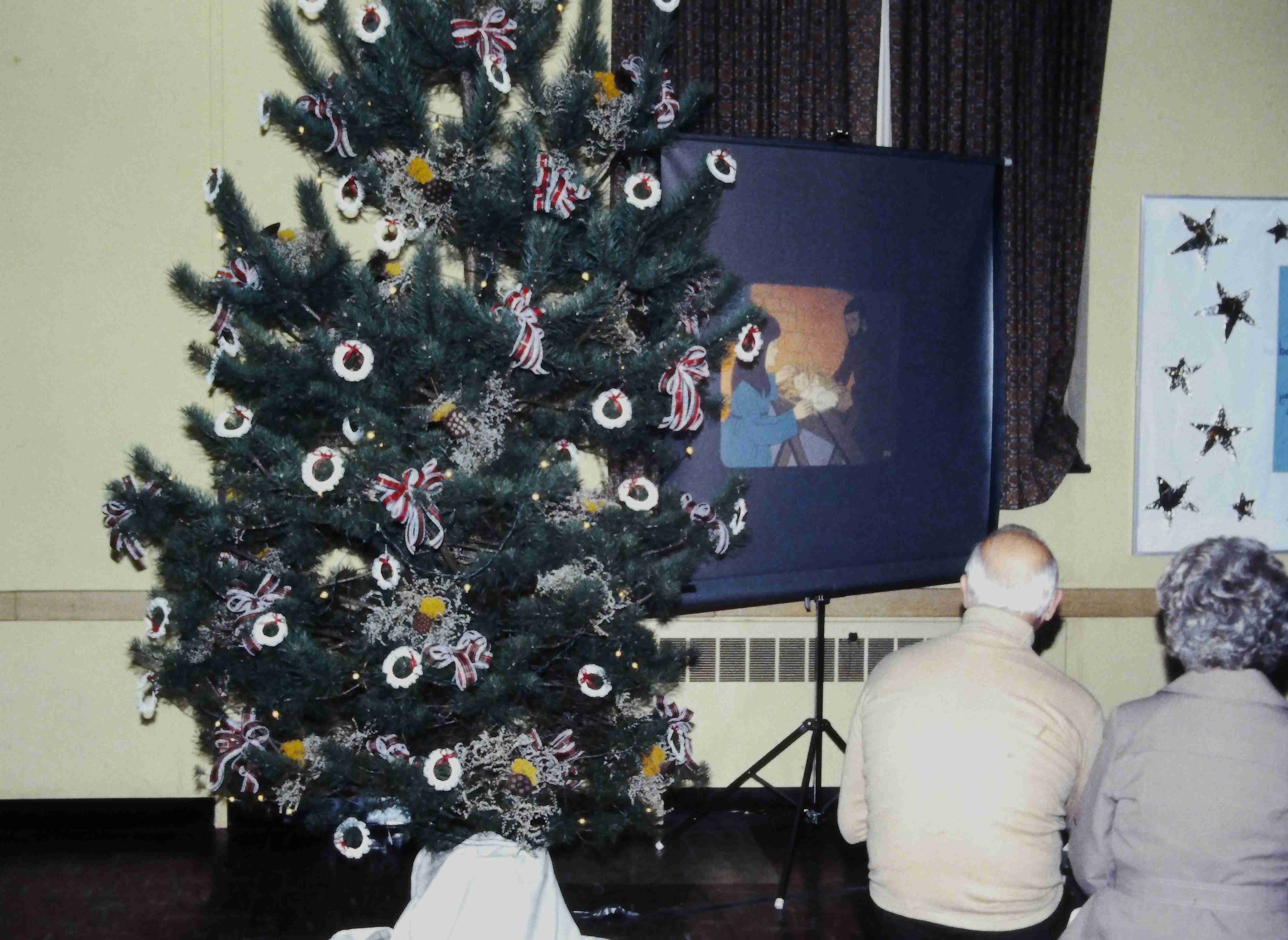 Christmas trees about 1985