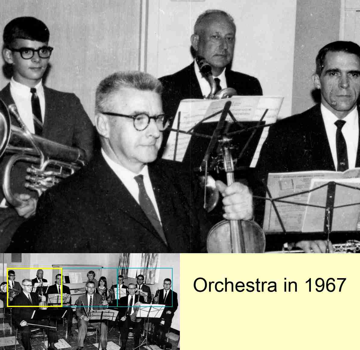 Orchestra in 1967 : 1/3