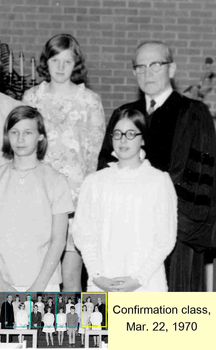 Confirmation class, Mar. 22, 1970 : 4/4