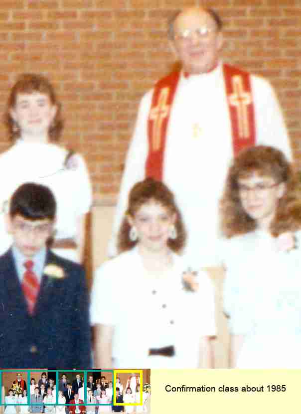 Confirmation class about 1985 : 5/5