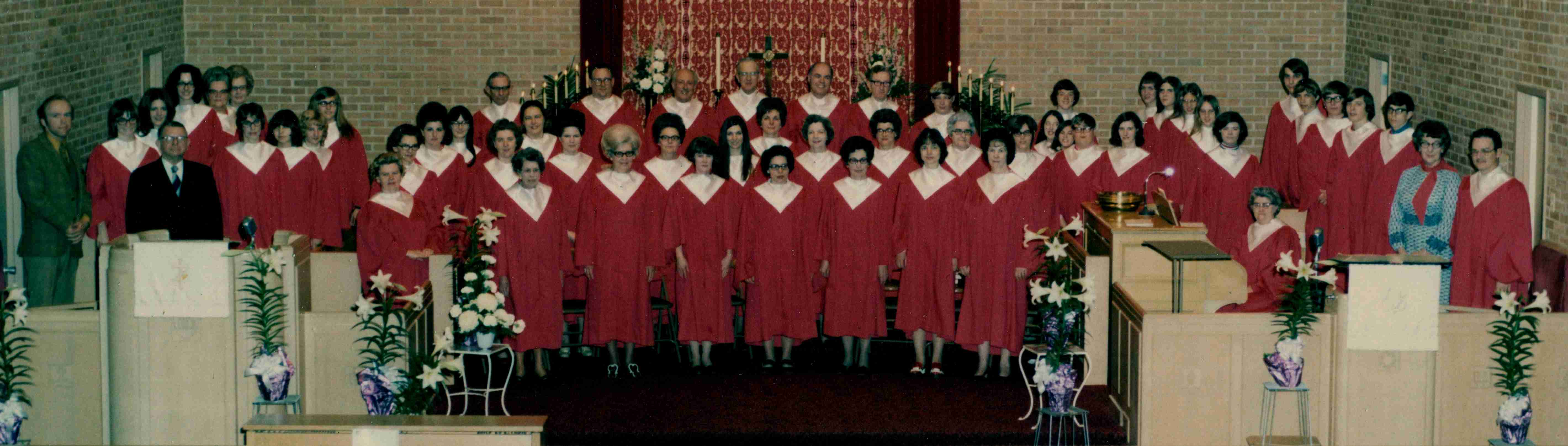 Choir in 1972