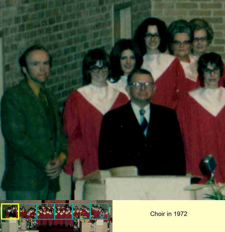 Choir in 1972 : 1/6