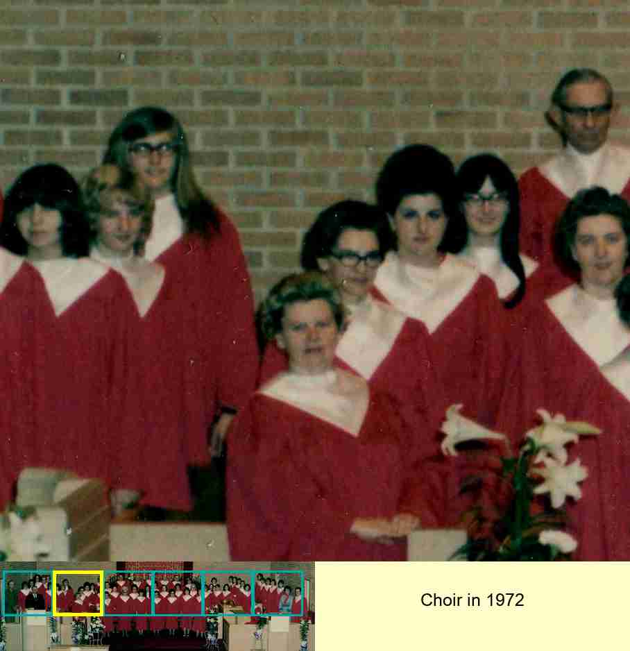 Choir in 1972 : 2/6