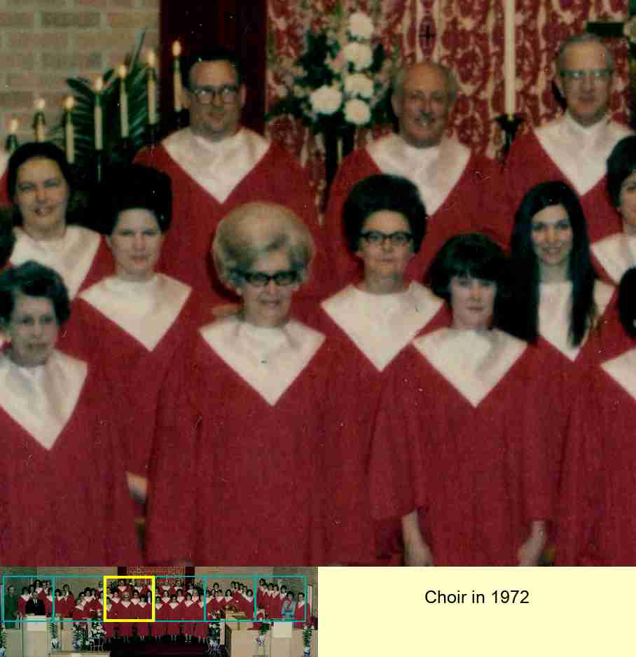 Choir in 1972 : 3/6