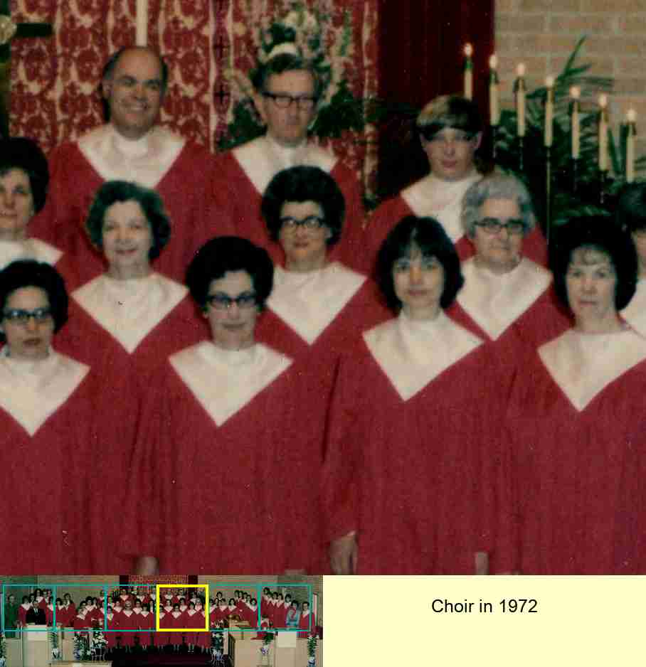 Choir in 1972 : 4/6