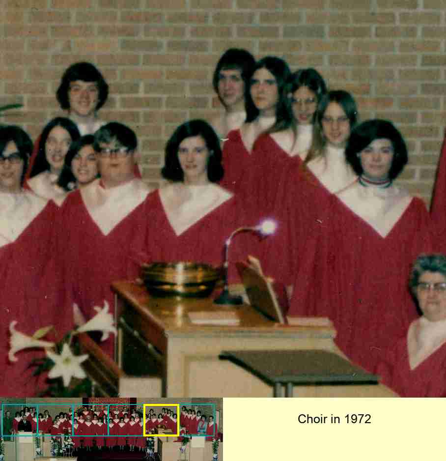 Choir in 1972 : 5/6