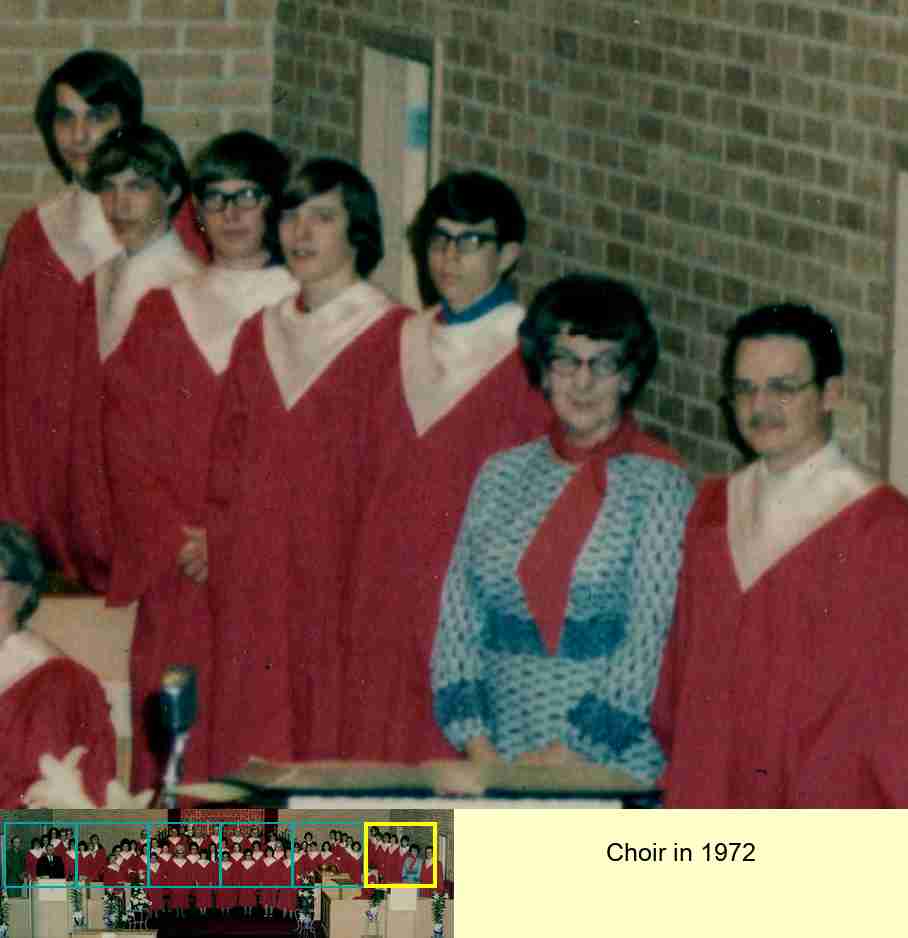 Choir in 1972 : 6/6