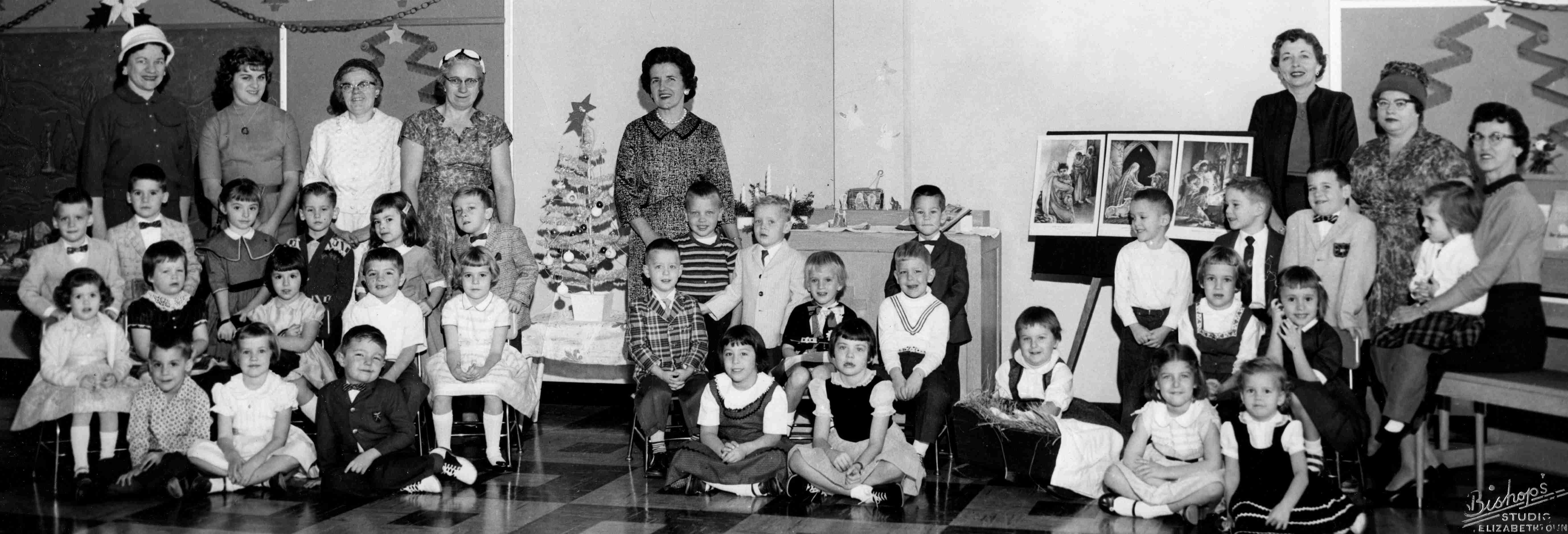 Kids Sunday
School 1962