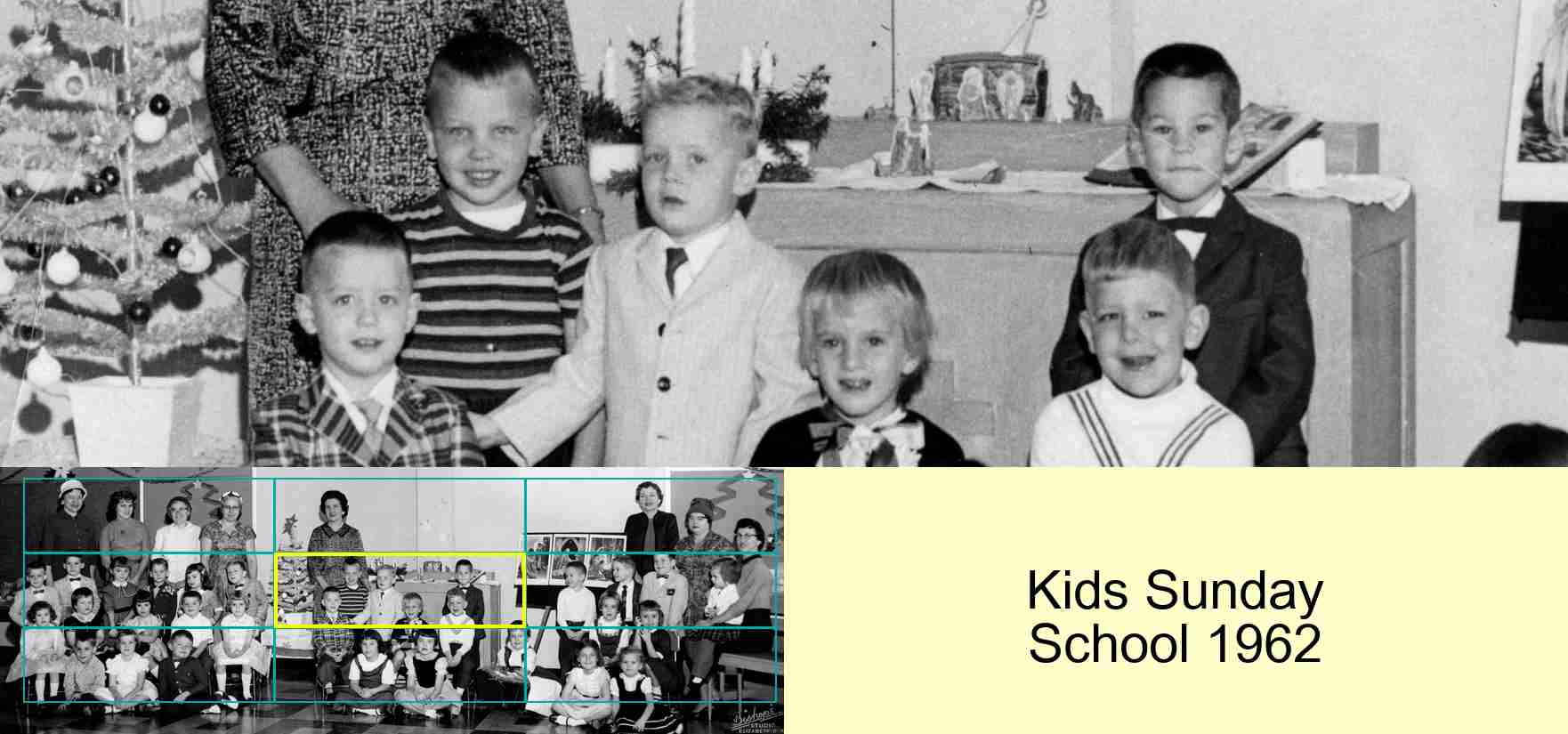 Kids Sunday
School 1962 : 5/9