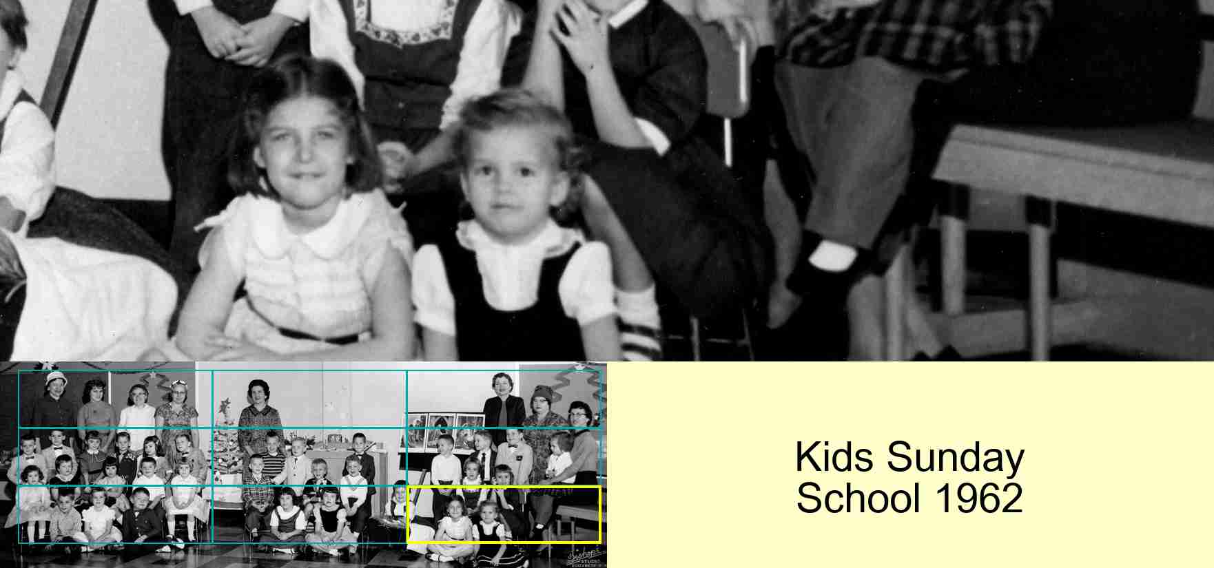 Kids Sunday
School 1962 : 9/9