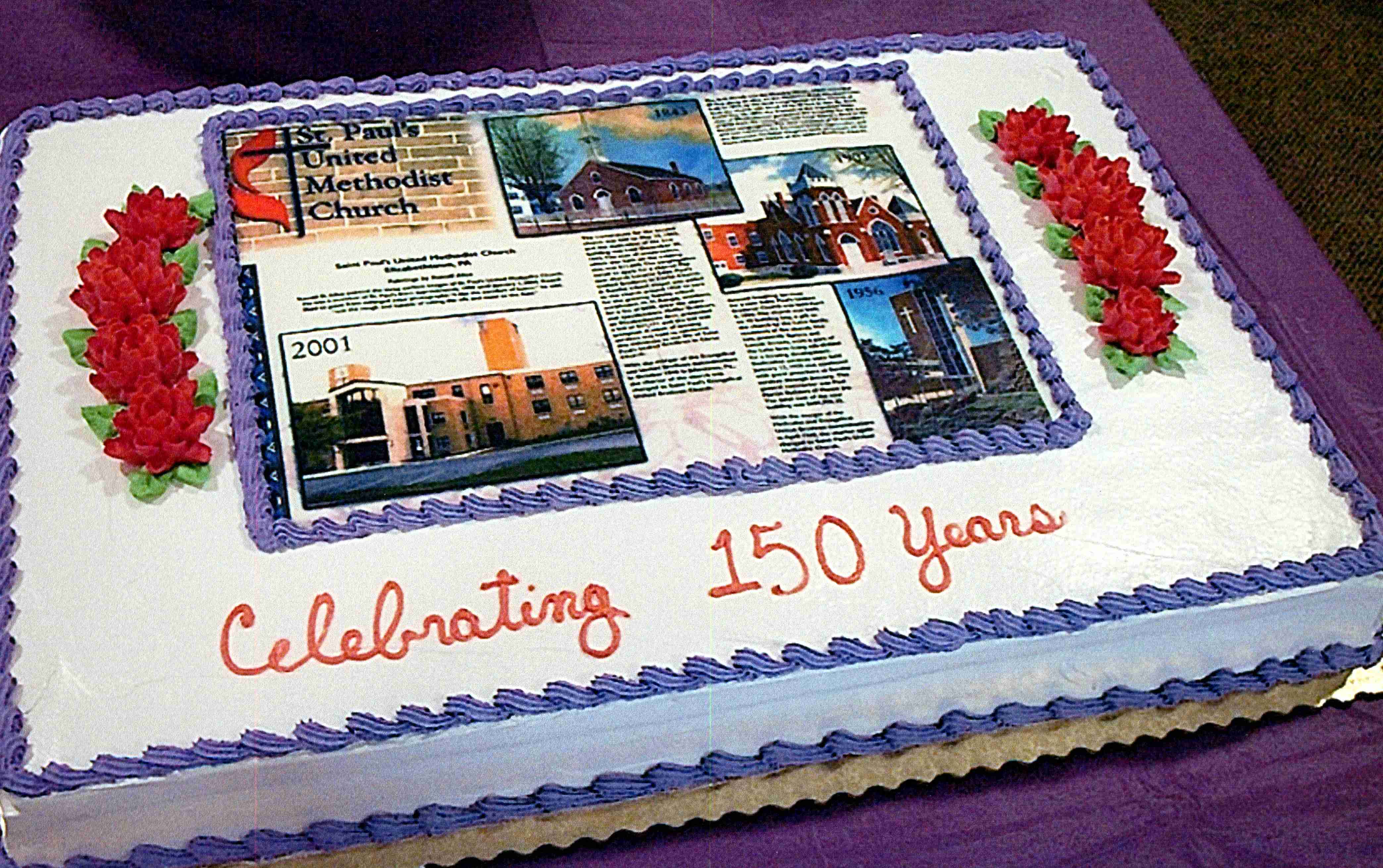 150 Anniversary cake