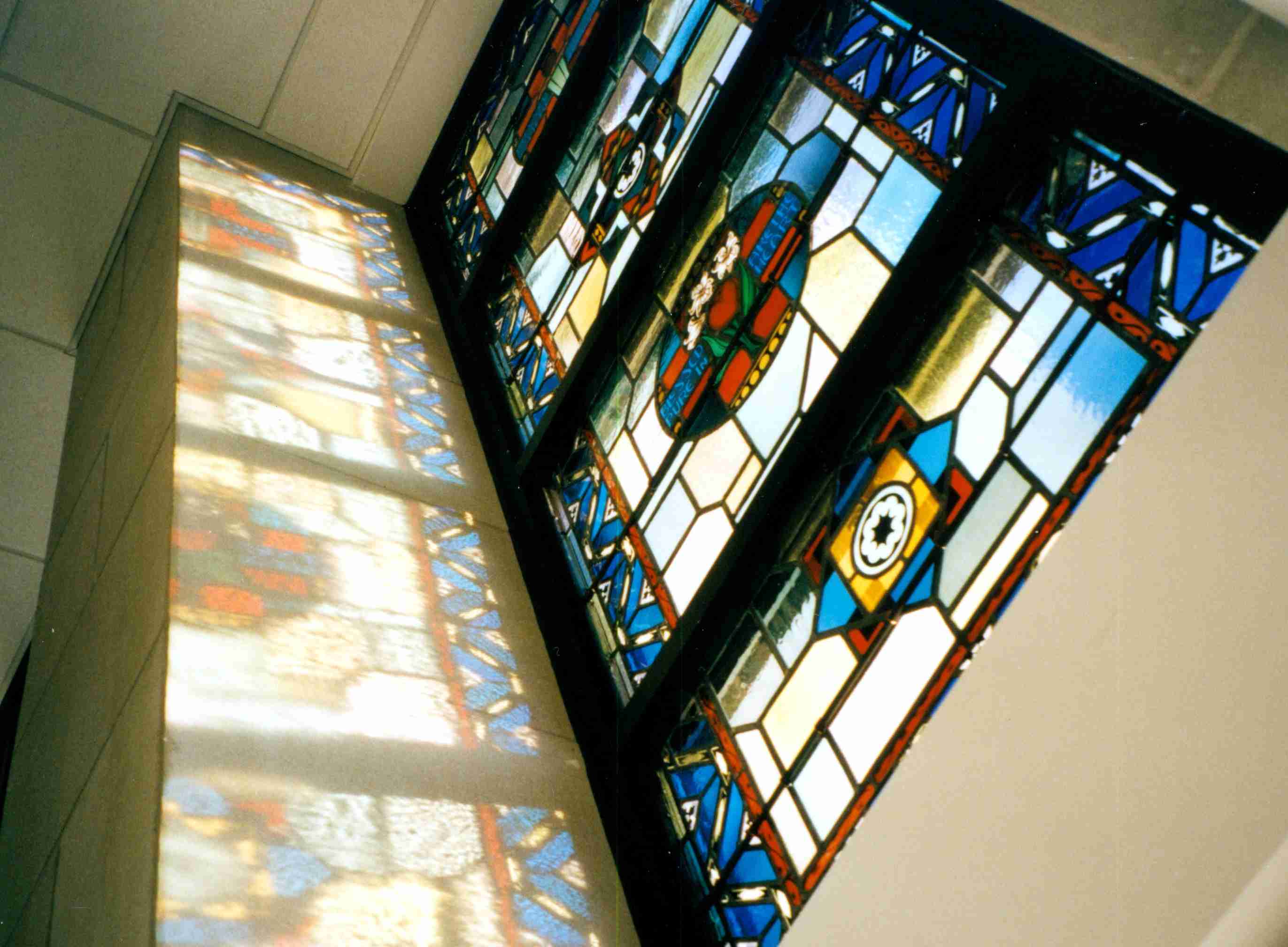 Stained glass windows