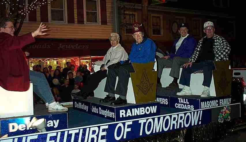 Future of tomorrow float, about 2001, 