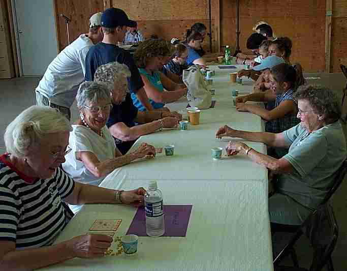 Bingo at the fair about 2002