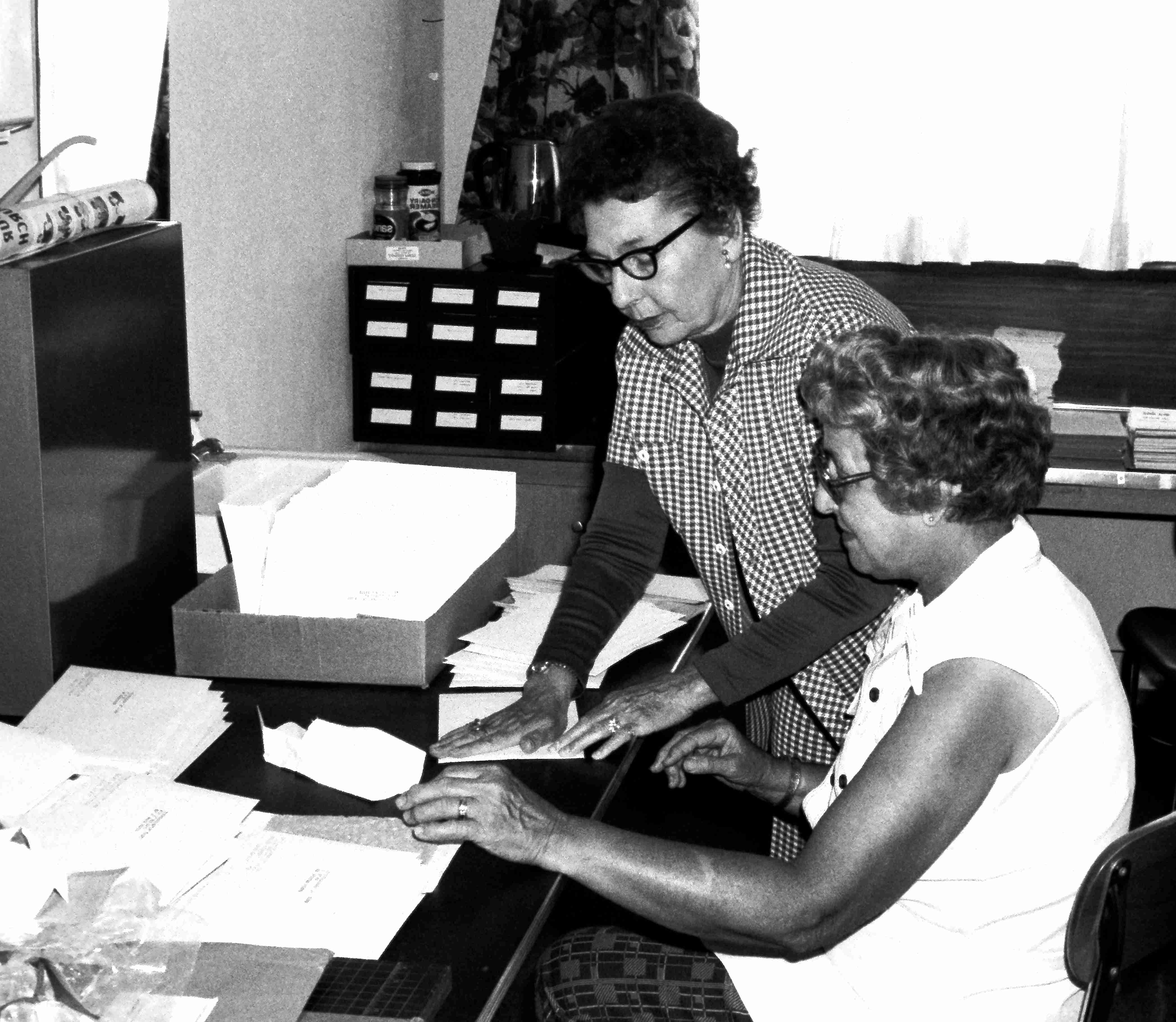 Secretarial work in the 1980's