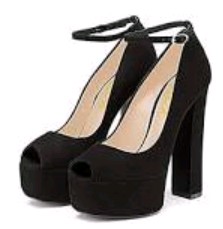 High heel platform shoes from YDN