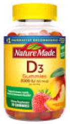 Nature Made vitamin D3 bottle