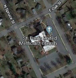 Map: St. Paul's United Methodist Church