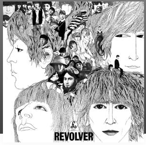 Beatles Revolver album cover