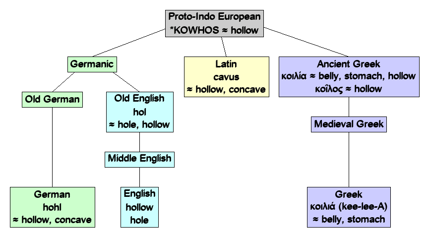 Linguistic diagram of 