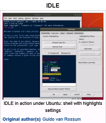 Python IDLE