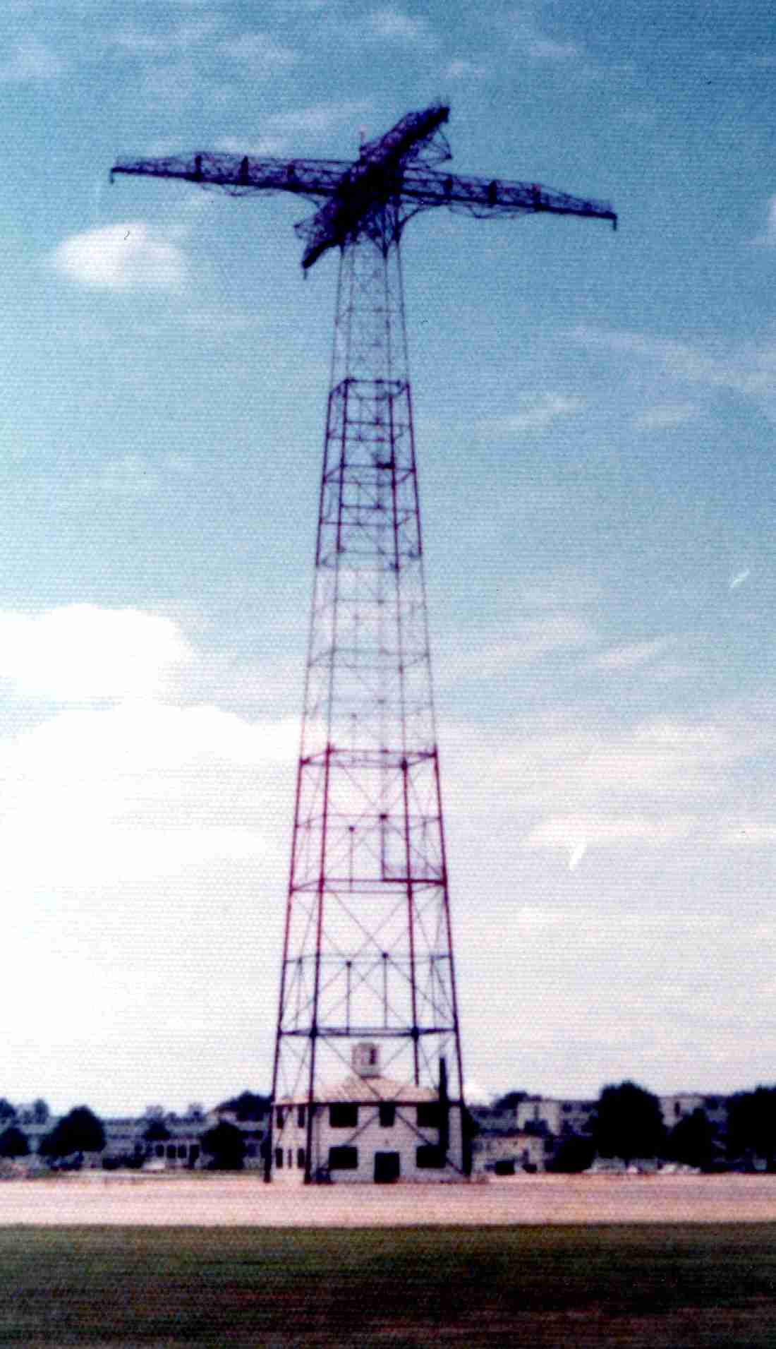 Airborne practice jump towers