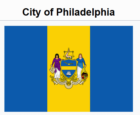 Flag: City of Philadelphia