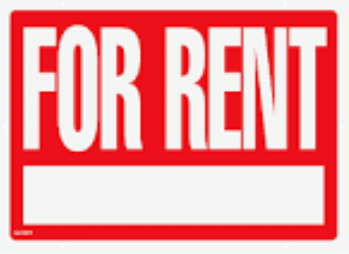 Sign: For rent