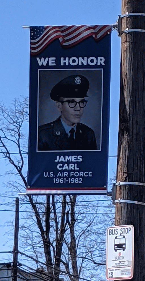 James Carl banner